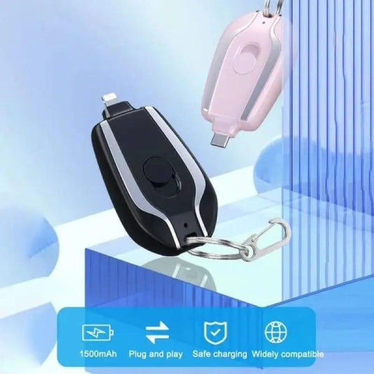 Mini Keychain Mobile Phone Charger